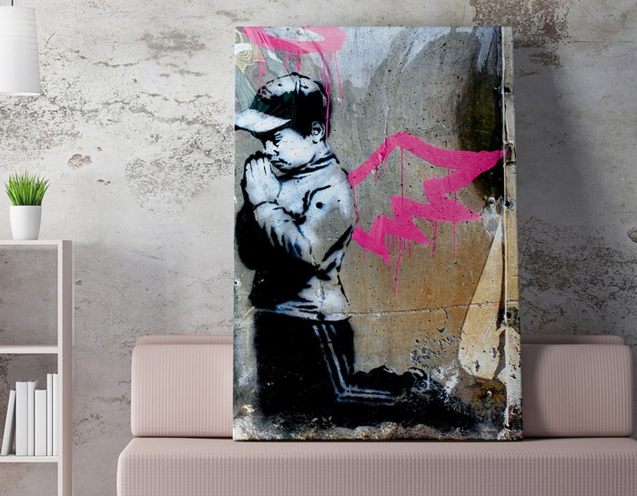 Wallity Lienzo Decorativo Banksy WY20 50 x 70 cm Wallity Lienzo Decorativo Banksy WY20 50 x 70 cm